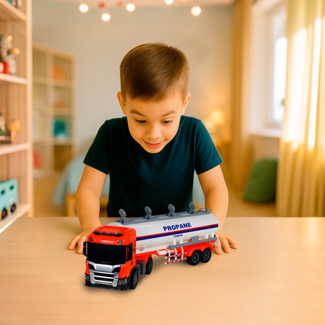 Транспорт и спецтехника - Автомодель TechnoDrive Large truck Автоцистерна Scania (6418KS)#10