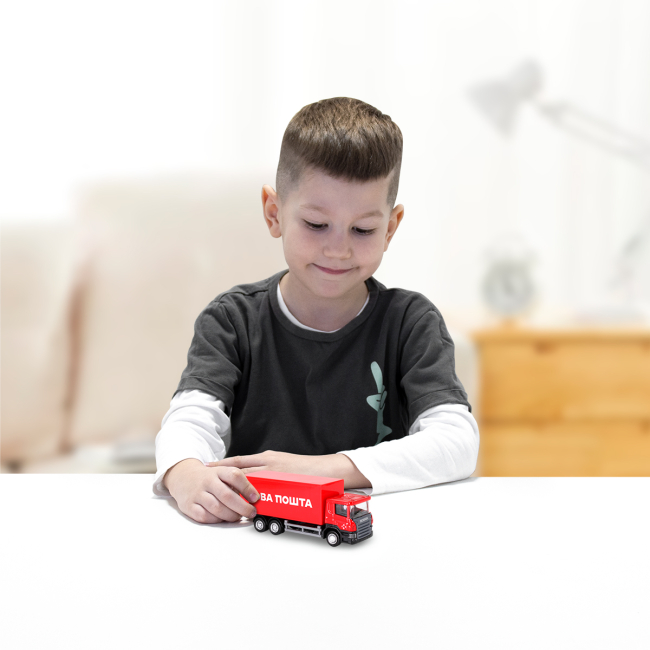 Транспорт і спецтехніка - Автомодель TechnoDrive Scania Нова пошта (250414U)#10