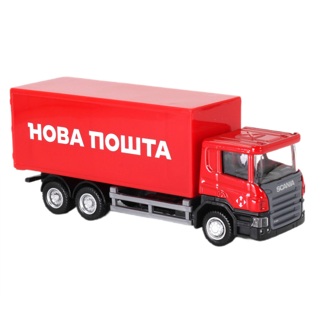 Транспорт і спецтехніка - Автомодель TechnoDrive Scania Нова пошта (250414U)#4