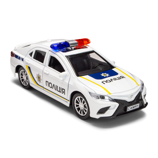 Транспорт і спецтехніка - Автомодель TechnoDrive Toyota Camry Поліція (KM250416)#2