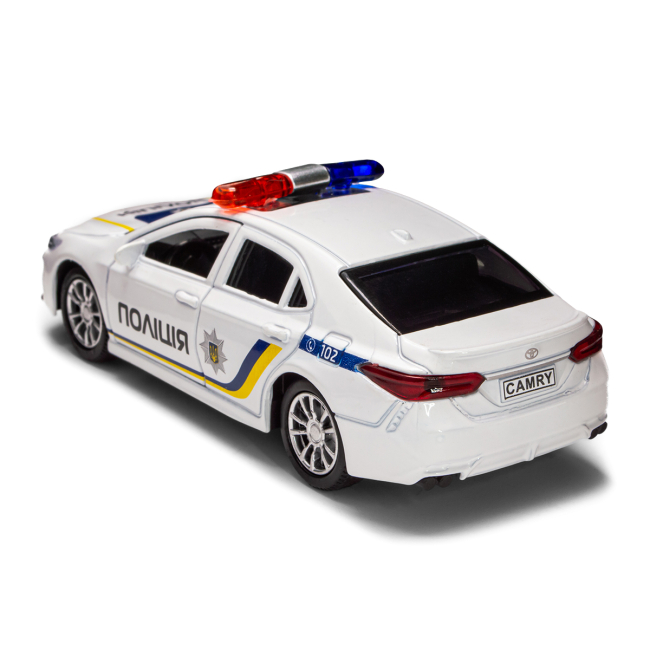 Транспорт і спецтехніка - Автомодель TechnoDrive Toyota Camry Поліція (KM250416)#6