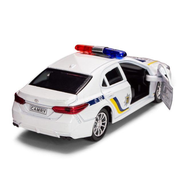 Транспорт і спецтехніка - Автомодель TechnoDrive Toyota Camry Поліція (KM250416)#8