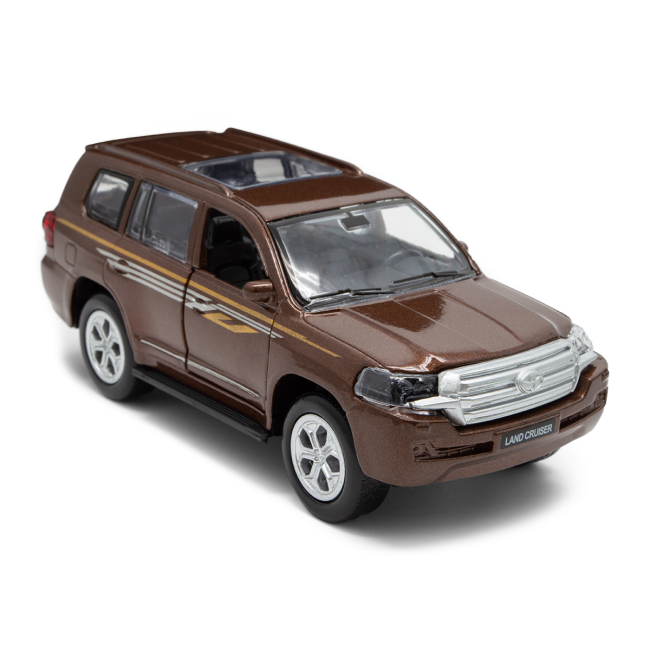 Автомоделі - Автомодель TechnoDrive Toyota Land Cruiser коричневий (KM250420)#2