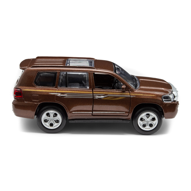 Автомоделі - Автомодель TechnoDrive Toyota Land Cruiser коричневий (KM250420)#5