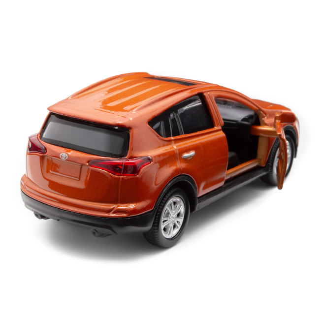 Автомодели - Автомодель TechnoDrive Toyota RAV4 оранжевый (KM250422)#10