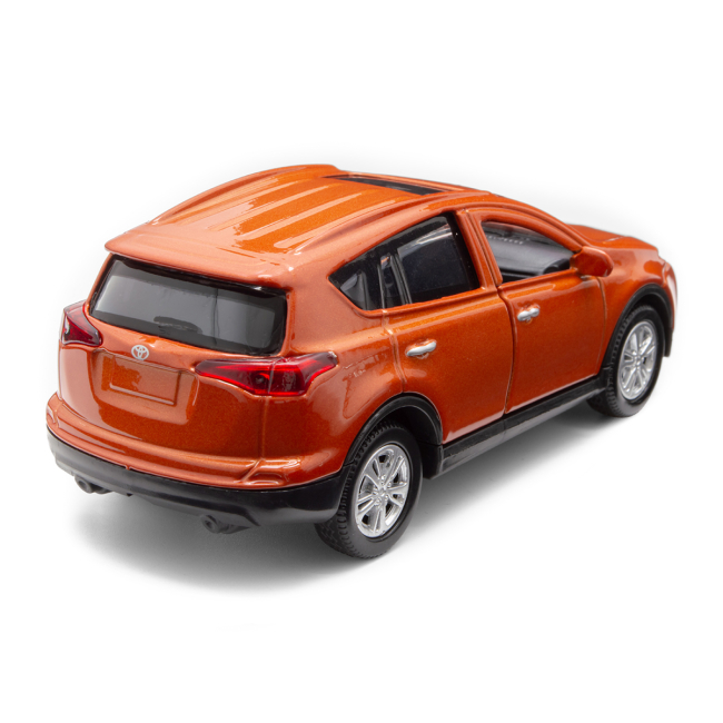 Автомодели - Автомодель TechnoDrive Toyota RAV4 оранжевый (KM250422)#7