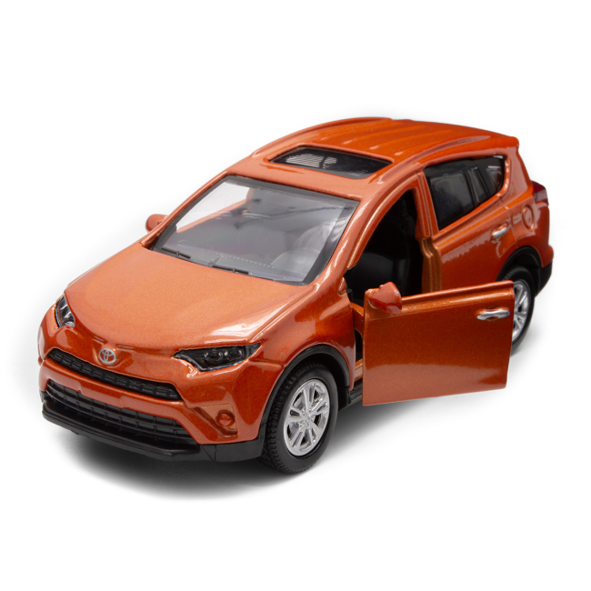 Автомодели - Автомодель TechnoDrive Toyota RAV4 оранжевый (KM250422)#9