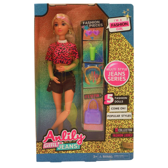 Куклы - Кукла Shantou Yisheng Jeans Blond hair (616081B)#4