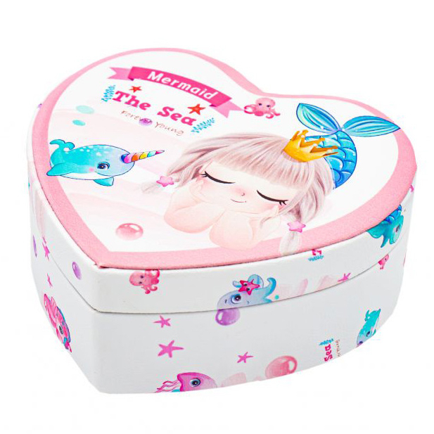 Ювелирные украшения - Шкатулка для украшений Shantou Yisheng Русалочка сердце (FG240424016D)#2