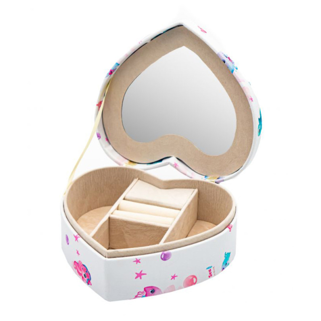 Ювелирные украшения - Шкатулка для украшений Shantou Yisheng Русалочка сердце (FG240424016D)#4