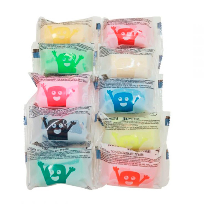 Набори для ліплення - Тісто-пластилін DGT-Art в асортименті (TY4468)#2