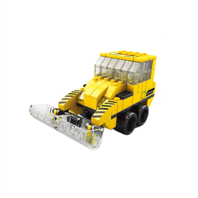 Блочные конструкторы - Конструктор Shantou Yisheng Строительная техника 1000 элементов (K8832-2)#3