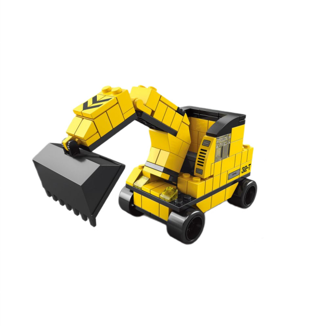 Блочные конструкторы - Конструктор Shantou Yisheng Строительная техника 1000 элементов (K8832-2)#4