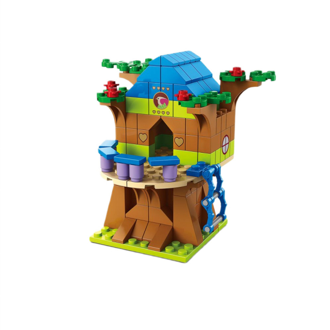 Блочные конструкторы - Конструктор Shantou Yisheng Дом на дереве 1000 элементов (K8832-5)#2