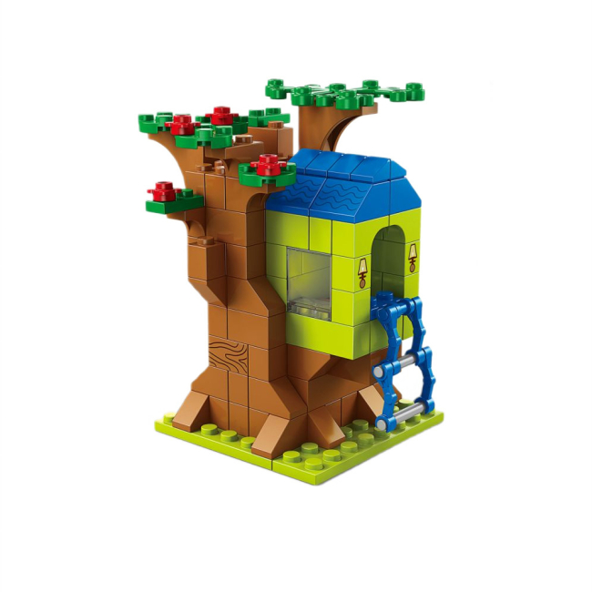 Блочные конструкторы - Конструктор Shantou Yisheng Дом на дереве 1000 элементов (K8832-5)#4