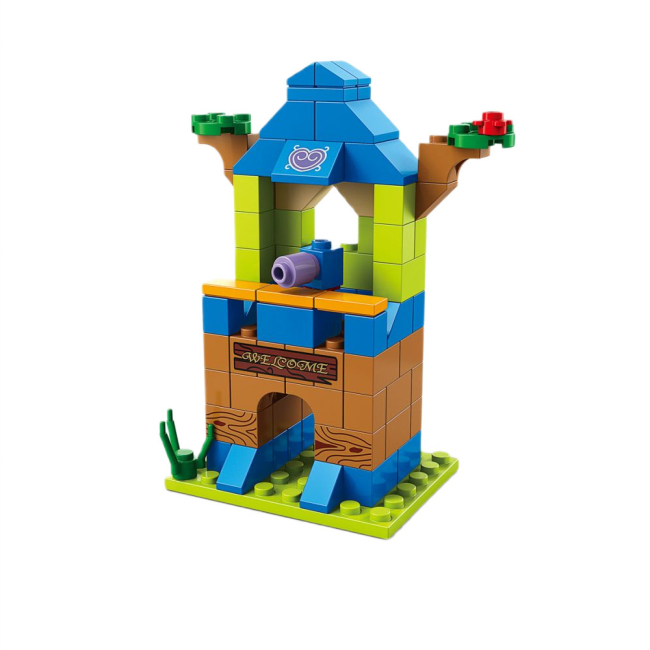 Блочные конструкторы - Конструктор Shantou Yisheng Дом на дереве 1000 элементов (K8832-5)#7