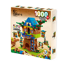 Блочные конструкторы - Конструктор Shantou Yisheng Дом на дереве 1000 элементов (K8832-5)#8