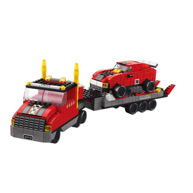 Блочные конструкторы - Конструктор Shantou Yisheng Трейлер 1000 элементов (K8832-8)#2