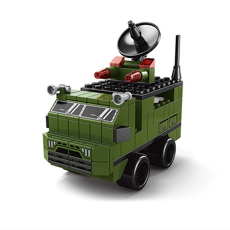 Блочные конструкторы - Конструктор Shantou Yisheng Бронемашина 1000 элементов (K8857-4)#3