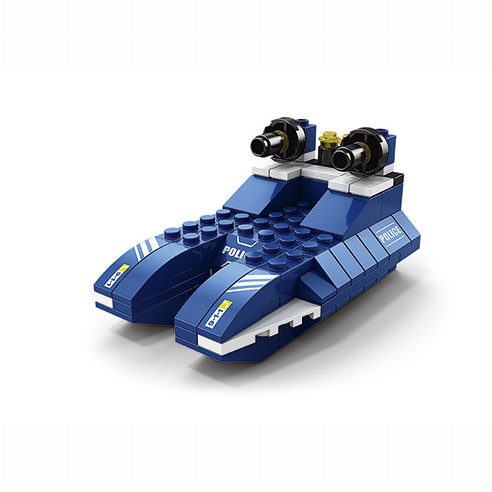 Блочные конструкторы - Конструктор Shantou Yisheng Полицейский вертолет 1000 элементов (K8978-2)#3