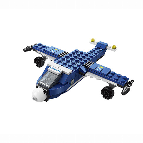 Блочные конструкторы - Конструктор Shantou Yisheng Полицейский вертолет 1000 элементов (K8978-2)#4