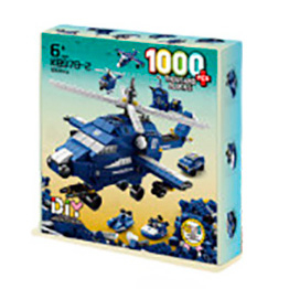 Блочные конструкторы - Конструктор Shantou Yisheng Полицейский вертолет 1000 элементов (K8978-2)#8