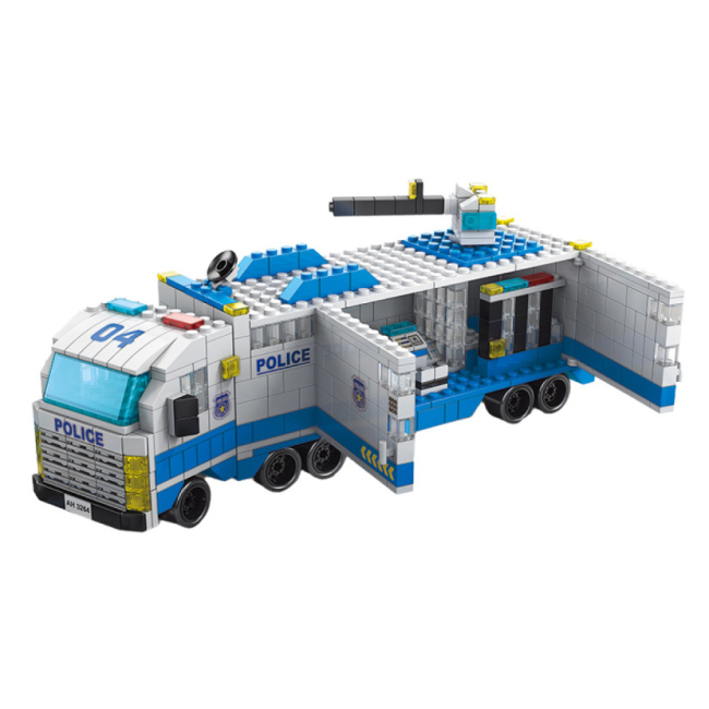 Блочные конструкторы - Конструктор Shantou Yisheng Полиция 1000 элементов (K8978-4)#2