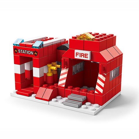 Блочные конструкторы - Конструктор Shantou Yisheng Пожаренный трак 1000 элементов (K8978-5)#7