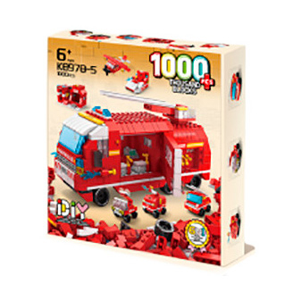 Блочные конструкторы - Конструктор Shantou Yisheng Пожаренный трак 1000 элементов (K8978-5)#8