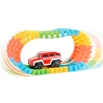Автотреки - Игровой набор Maya Toys Машинка с гоночным треком (7210)#3