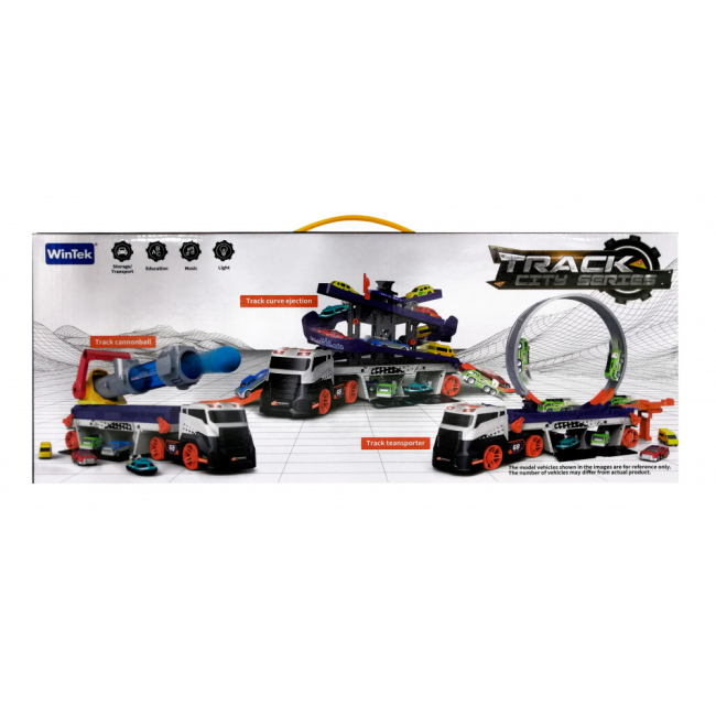 Транспорт и спецтехника - Игровой набор Maya Toys Супертрейлер с пушкой (E7007-3)#2