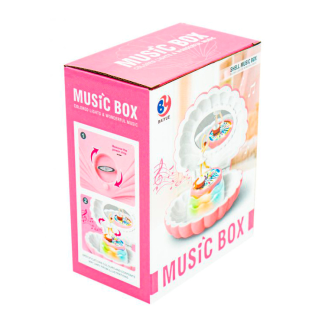 Ювелирные украшения - Шкатулка для украшений Shantou Yisheng Ракушка розовая (G058150/2)#3