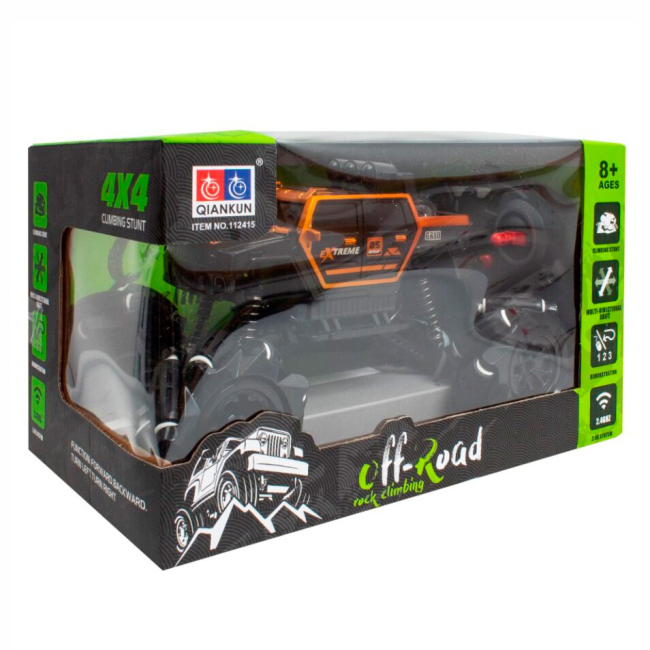 Радиоуправляемые модели - Машинка Maya Toys Краулер для дрифта оранжевый (112415/3)#4