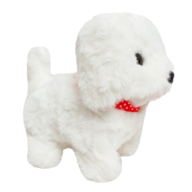М'які тварини - Інтерактивна іграшка Maya toys Мій улюбленець Цуценя біле (MC-1018/1)#2