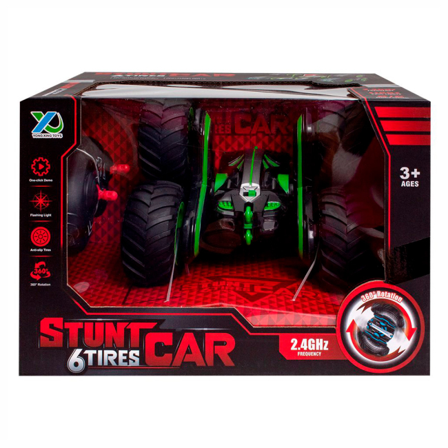 Радіокеровані моделі - Машинка-перевертень Zhorya зелена (YQ002A/2)#4