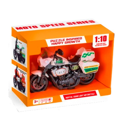 Автомоделі - Мотоцикл Shantou Yisheng червоний (ST22-23/2)#2