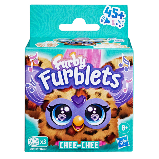 Персонажи мультфильмов - Интерактивная игрушка Furby Furblets Chee-Chee (F9703/G1697)#2