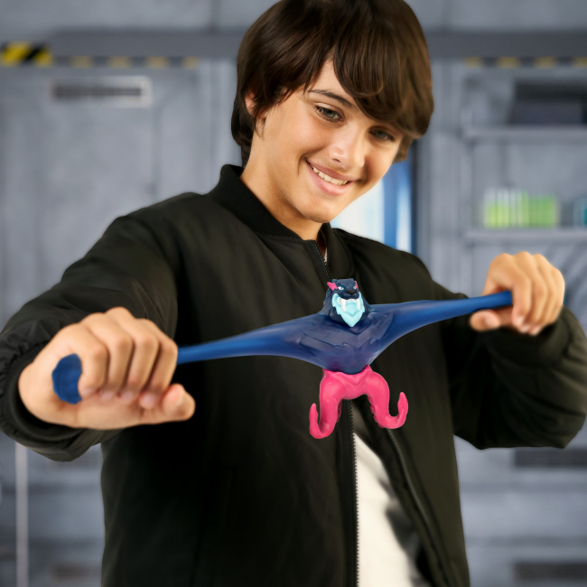 Антистрес іграшки - ​Стретч-антистрес MrBeast Lab Шаблезубий Кальмар (124289)#2