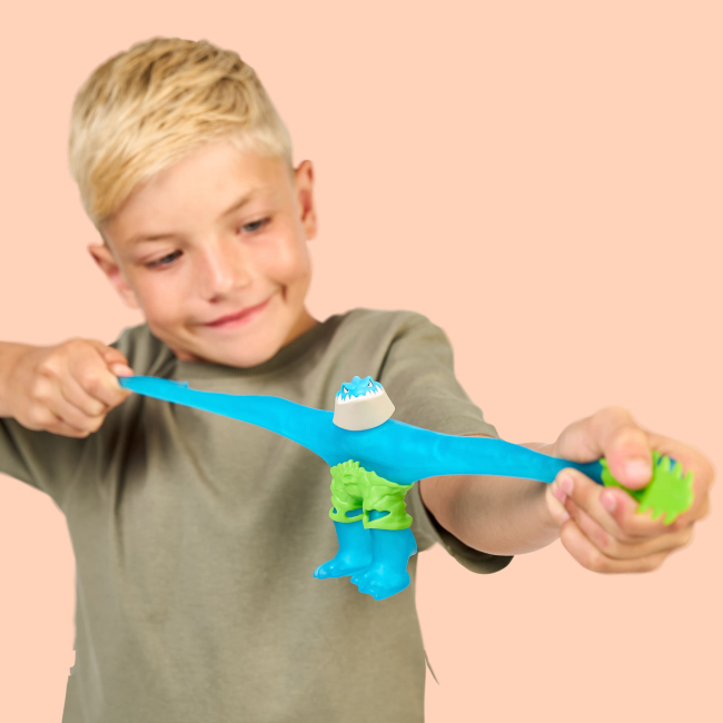 Антистрес іграшки - Стретч-антистрес Goo Jit Zu Meteor Madness Траш (124566)#4