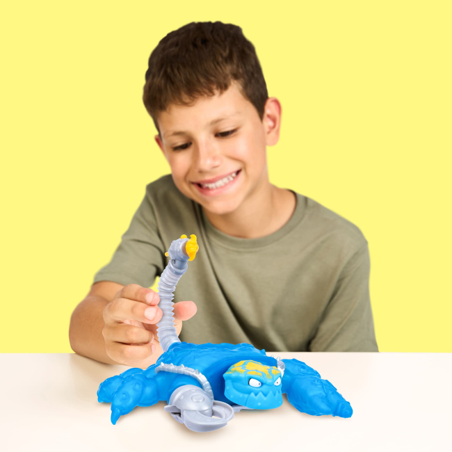 Антистрес іграшки - ​Стретч-антистрес Goo Jit Zu Meteor Madness Скорпіон Гідра (124571)#6