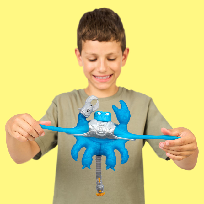 Антистрес іграшки - ​Стретч-антистрес Goo Jit Zu Meteor Madness Скорпіон Гідра (124571)#7