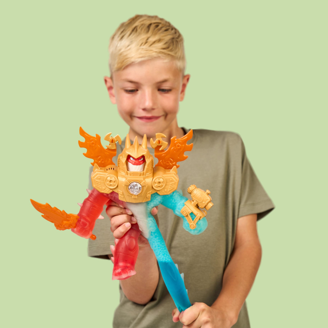 Антистрес іграшки - ​Стретч-антистрес Goo Jit Zu Meteor Madness Потрійна атака Гутрон Супрім (124572)#6