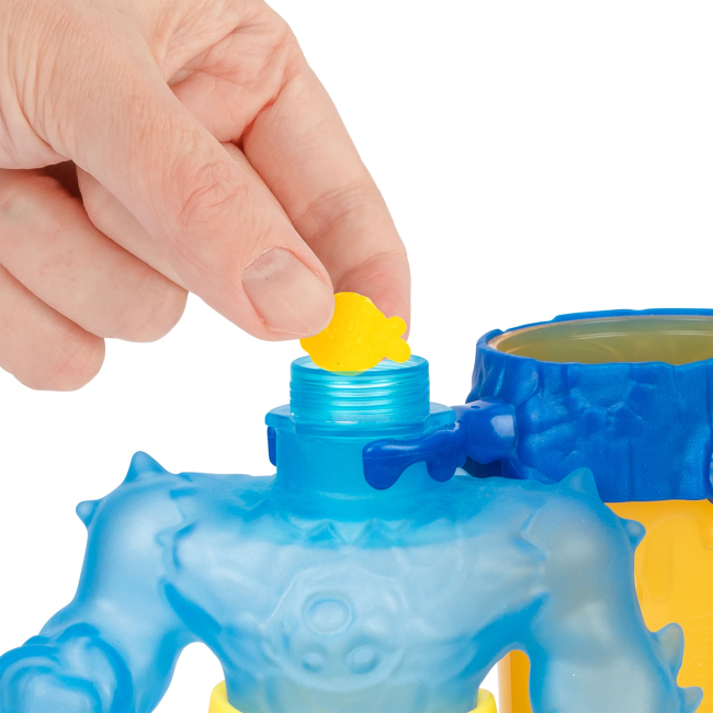 Антистрес іграшки - Ігровий набір ​стретч-антистрес Goo Jit Zu Hero Creator Тайро Ікс-Рай Глоу (124575)#4