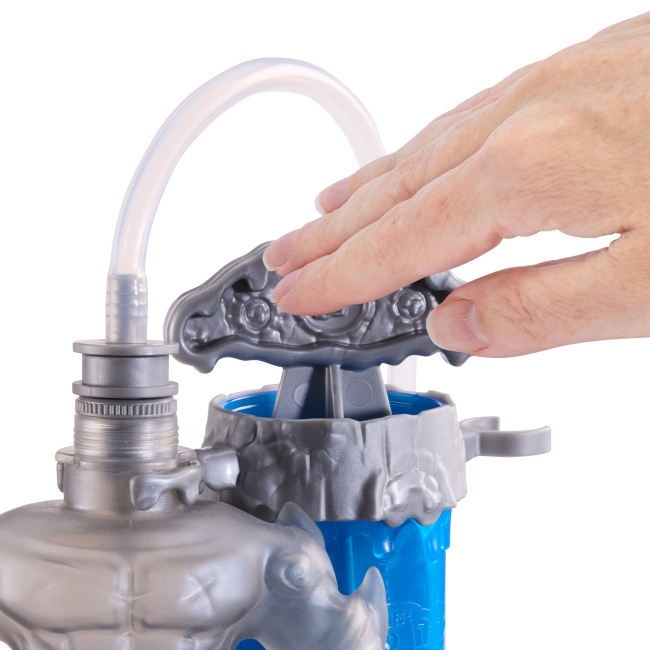 Антистрес іграшки - Ігровий набір ​стретч-антистрес Goo Jit Zu Hero Creator Траш Ікс-Рай Глоу (124576)#6