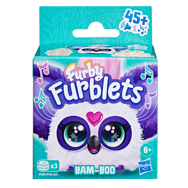 Персонажи мультфильмов - Интерактивная игрушка Furby Furblets Bam-Boo (F9703/G1698)#2