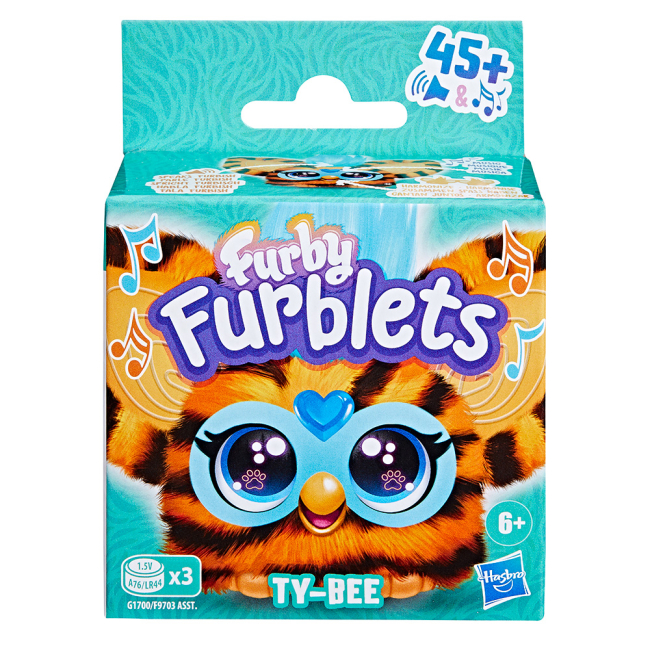 Персонажи мультфильмов - Интерактивная игрушка Furby Furblets Ty-Bee (F9703/G1700)#2