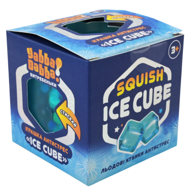 Антистрес іграшки - Іграшка-антистрес YabbaDabba Куб блакитний (YD2519)#2