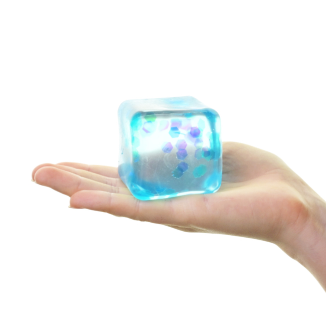 Антистрес іграшки - Іграшка-антистрес YabbaDabba Куб блакитний (YD2519)#3