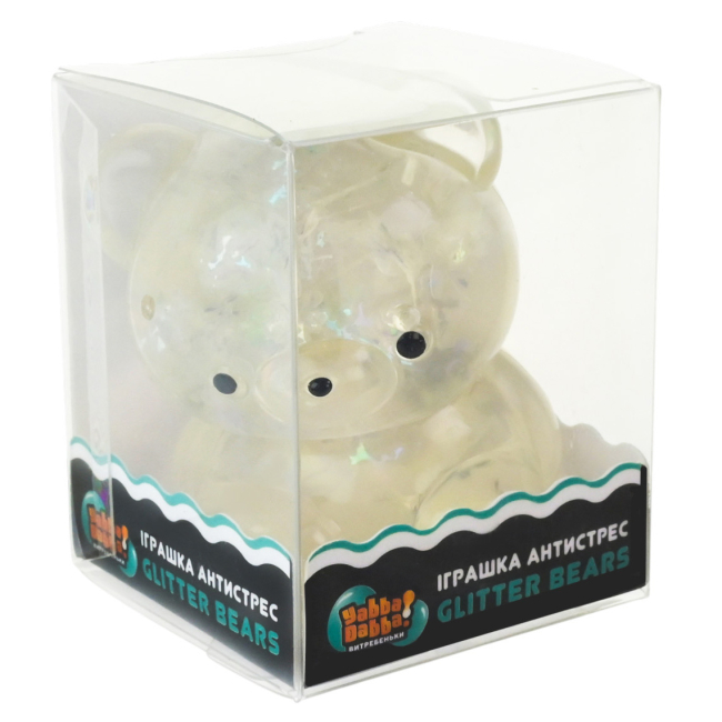 Антистресс игрушки - Игрушка-антистресс YabbaDabba Мишки с блестками в ассортименте (YD2553)#2