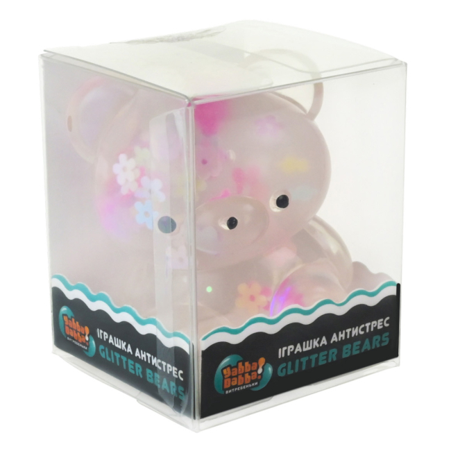 Антистресс игрушки - Игрушка-антистресс YabbaDabba Мишки с блестками в ассортименте (YD2553)#3